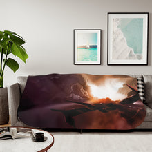 Load image into Gallery viewer, Anime Cowboy Bebop Sherpa Blanket