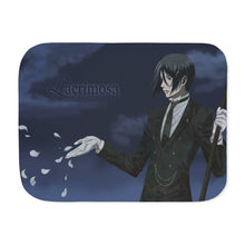 Load image into Gallery viewer, Anime Black Butler Sherpa Blanket