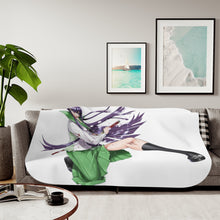 Load image into Gallery viewer, Saeko Busujima Render Sherpa Blanket