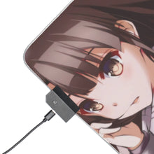 Load image into Gallery viewer, Saekano: How To Raise A Boring Girlfriend RGB LED Mouse Pad (Desk Mat)