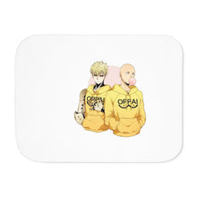 Load image into Gallery viewer, Genos and Saitama Sherpa Blanket