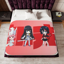 Load image into Gallery viewer, Anime Kill La Kill Sherpa Blanket