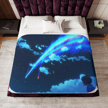 Load image into Gallery viewer, Your Name. Sherpa Blanket