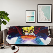 Load image into Gallery viewer, Sabo and Mera mero no mi Sherpa Blanket