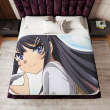 Load image into Gallery viewer, Rascal Does Not Dream Of Bunny Girl Senpai Sherpa Blanket