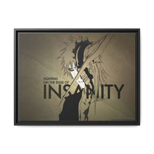 Load image into Gallery viewer, Madness is a part of me Canvas Framed Art Print