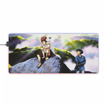 Load image into Gallery viewer, Princess Mononoke RGB LED Mouse Pad (Desk Mat)