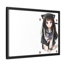Load image into Gallery viewer, Eru Chitanda Cat form Canvas Framed Art Print