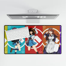 Load image into Gallery viewer, Anime The Melancholy Of Haruhi Suzumiyar Mouse Pad (Desk Mat)