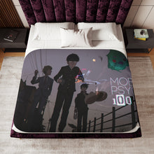 Load image into Gallery viewer, Anime Mob Psycho 100r Sherpa Blanket