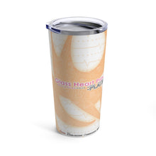 Load image into Gallery viewer, Glass Heart Princess Tumbler 20oz