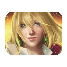 Load image into Gallery viewer, Anime Howl's Moving Castle Sherpa Blanket