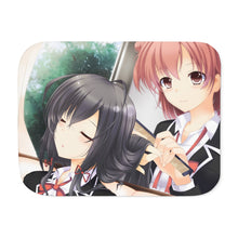 Load image into Gallery viewer, My Teen Romantic Comedy SNAFU Yukino Yukinoshita, Yui Yuigahama Sherpa Blanket