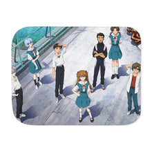 Load image into Gallery viewer, Anime Neon Genesis Evangelion Sherpa Blanket