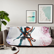 Load image into Gallery viewer, Anime Kill La Kill Sherpa Blanket