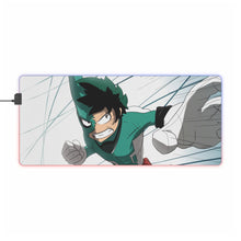 Load image into Gallery viewer, My Hero Academia Izuku Midoriya RGB LED Mouse Pad (Desk Mat)