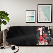 Load image into Gallery viewer, Anime Kill La Kill Sherpa Blanket