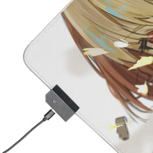 Load image into Gallery viewer, Lycoris Recoil Chisato Nishikigi RGB LED Mouse Pad (Desk Mat)