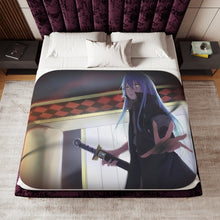 Load image into Gallery viewer, Rimuru Tempest in humanoid form Sherpa Blanket