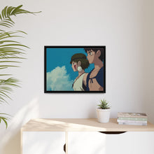 Load image into Gallery viewer, Ashitaka and San Canvas Framed Art Print