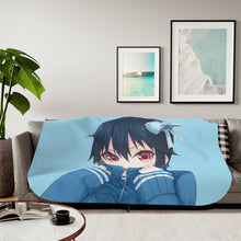Load image into Gallery viewer, Nisekoi Seishirou Tsugumi Sherpa Blanket