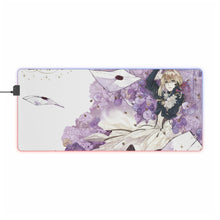 Load image into Gallery viewer, Violet Evergarden RGB LED Mouse Pad (Desk Mat)