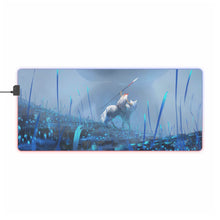 Load image into Gallery viewer, Princess Mononoke RGB LED Mouse Pad (Desk Mat)