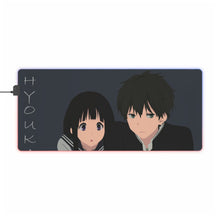 Load image into Gallery viewer, Hyouka Eru Chitanda RGB LED Mouse Pad (Desk Mat)
