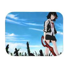 Load image into Gallery viewer, Anime Kill La Kill Sherpa Blanket