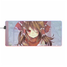 Load image into Gallery viewer, Touhou RGB LED Mouse Pad (Desk Mat)