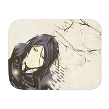 Load image into Gallery viewer, Black Butler Sherpa Blanket