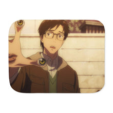 Load image into Gallery viewer, Shinichi Izumi And migi Sherpa Blanket