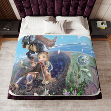 Load image into Gallery viewer, Anime Made In Abyss Sherpa Blanket