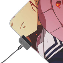 Load image into Gallery viewer, Beyond the Boundary Mirai Kuriyama, Hiroomi Nase RGB LED Mouse Pad (Desk Mat)