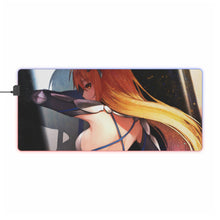 Load image into Gallery viewer, Is It Wrong To Try To Pick Up Girls In A Dungeon? RGB LED Mouse Pad (Desk Mat)