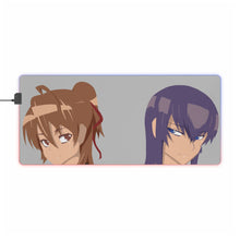 Load image into Gallery viewer, Highschool Of The Dead RGB LED Mouse Pad (Desk Mat)