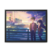 Load image into Gallery viewer, Friendly walk Canvas Framed Art Print