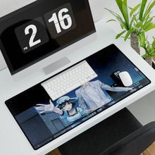 Load image into Gallery viewer, Mayuri and Okabe Mouse Pad (Desk Mat)