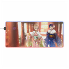 Load image into Gallery viewer, Kotori Minami & Umi Sonoda RGB LED Mouse Pad (Desk Mat)