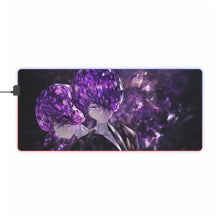 Load image into Gallery viewer, Houseki no Kuni - Amethyst RGB LED Mouse Pad (Desk Mat)