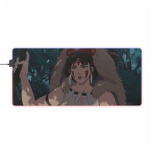 Load image into Gallery viewer, Princess Mononoke RGB LED Mouse Pad (Desk Mat)