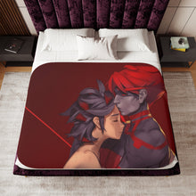 Load image into Gallery viewer, Kill La Kill Sherpa Blanket