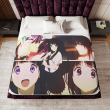 Load image into Gallery viewer, Eru Chitanda Pictures Sherpa Blanket