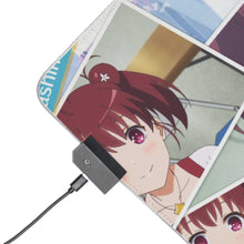 Load image into Gallery viewer, Saekano: How To Raise A Boring Girlfriend RGB LED Mouse Pad (Desk Mat)