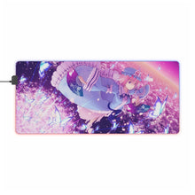 Load image into Gallery viewer, Saigyouji Yuyuko RGB LED Mouse Pad (Desk Mat)