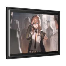 Load image into Gallery viewer, Assistant Christina- Makise Kurisu Canvas Framed Art Print