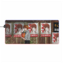 Load image into Gallery viewer, Anime Chainsaw Man RGB LED Mouse Pad (Desk Mat)