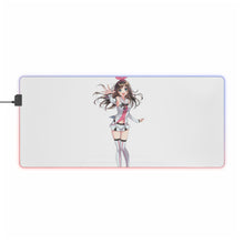 Load image into Gallery viewer, Kizuna AI RGB LED Mouse Pad (Desk Mat)
