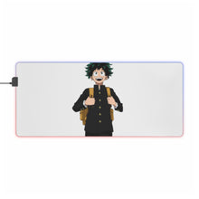 Load image into Gallery viewer, My Hero Academia Izuku Midoriya RGB LED Mouse Pad (Desk Mat)