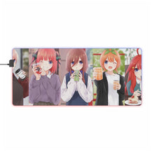 Load image into Gallery viewer, The Quintessential Quintuplets Miku Nakano, Itsuki Nakano, Nino Nakano, Yotsuba Nakano, Ichika Nakano RGB LED Mouse Pad (Desk Mat)